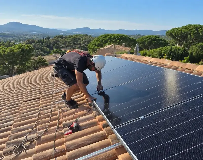 Installateur panneaux solaires Sauvian — pose photovoltaïque sur toiture